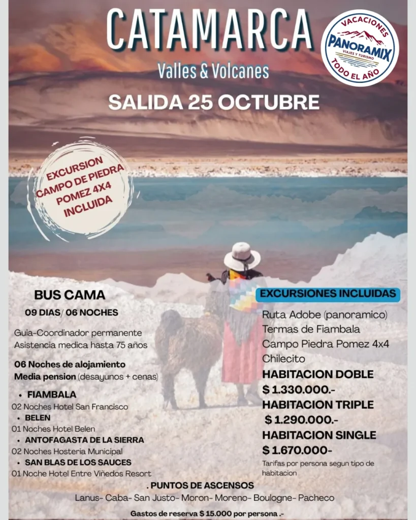 Argentina 5 rumbos catamarca
