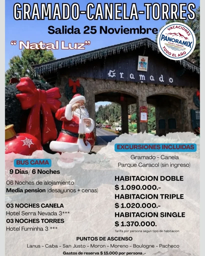 Argentina 5 rumbos gramado