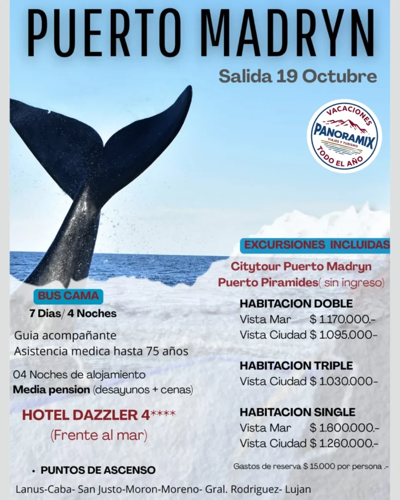 Argentina 5 rumbos madryn